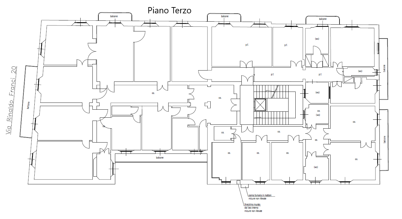 Planimetria dell'immobile
