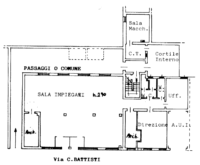 Planimetria dell'immobile